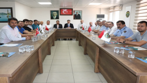 Zabıta Müdürleri Koordinasyon Toplantısı Halfeti de Yapıldı.