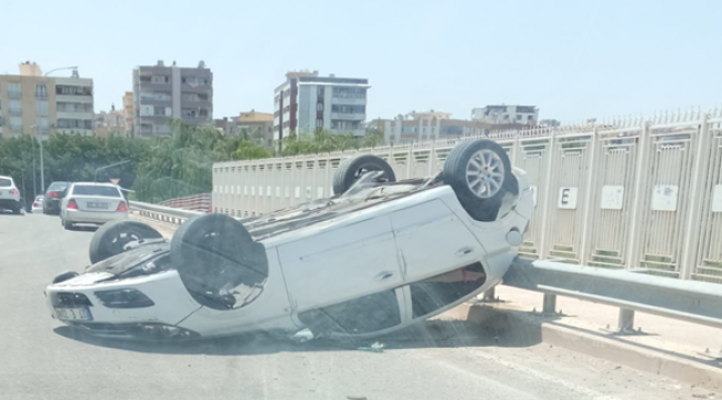 Zeytündalı kampüs yolunda kaza