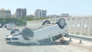 Zeytündalı kampüs yolunda kaza