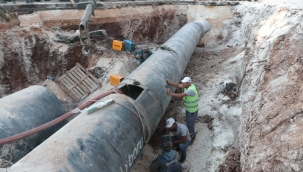 Başkan Beyazgül hanelere su cok kısa bir sürede verilecek