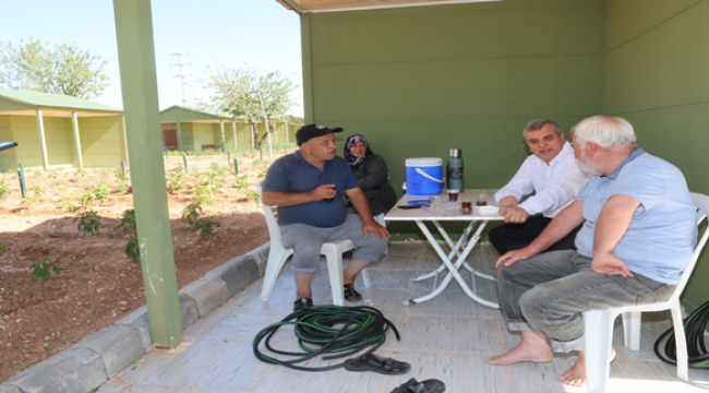 Başkan Beyazgül Hobi Evlerinin Yeni Sahipleriyle Buluştu