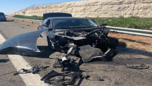 Birecik'te feci kaza, 1'i ağır 3 yaralı