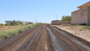 Büyükşehir'den Akçakale Kırsalında Sathi Asfalt Atağı