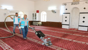 Haliliye Belediyesi İbadethaneleri Bayrama Hazırlıyor 