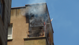 Haliliye'de korkutan yangın