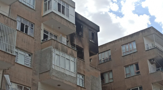 Şanlıurfa'da  5 katli binada yangın: 