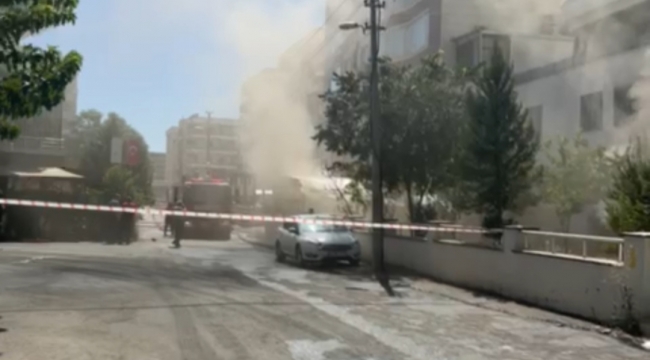 Şanlıurfa'da büyük yangın