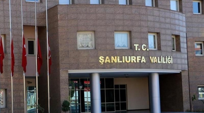 Şanlıurfa Valiliğinden uyarı!