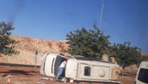 Urfa'da feci kaza, 14 yaralı 