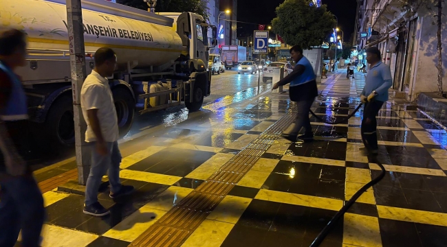 Viranşehir'de Genel Temizlik Çalışmaları Hız Kesmeden Devam Ediyor