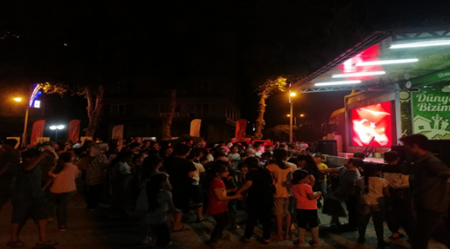 Yeşil Vatan Tırı Birecik'te 