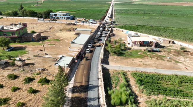 Başkan Beyazgül Viranşehir İlçesinde Devam Eden Yol Çalışmalarını İnceledi
