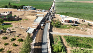 Başkan Beyazgül Viranşehir İlçesinde Devam Eden Yol Çalışmalarını İnceledi
