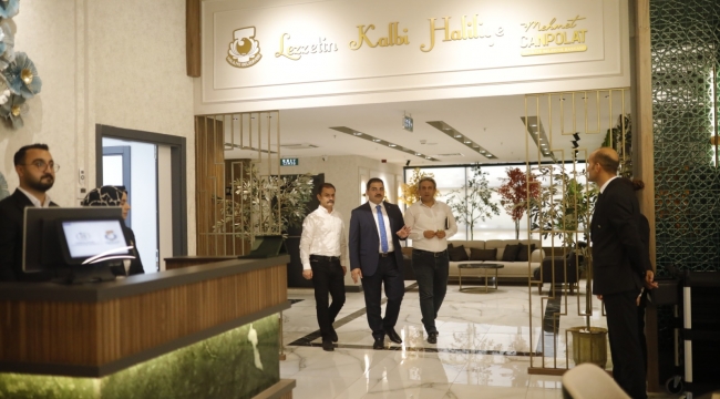 BAŞKAN CANPOLAT'IN SÖZÜNÜ VERDİĞİ BİR ESER DAHA HİZMETE AÇILIYOR
