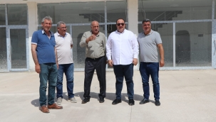 BAŞKAN EKİNCİ, OTO GALERİCİLER SİTESİ'NDE ÇALIŞMALARI İNCELEDİ