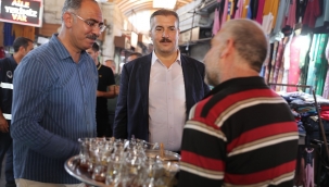 Başkan Kuş ve AK Kadro Esnafla Buluştu