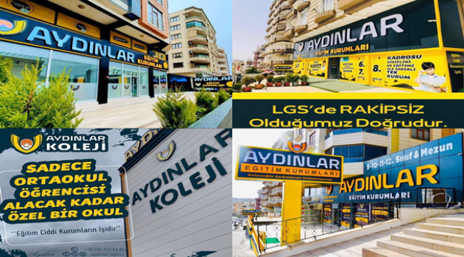 Bu şehrin markası "Aydınlar" 