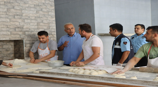 Büyükşehir Zabıtadan Fırınlarda Denetim
