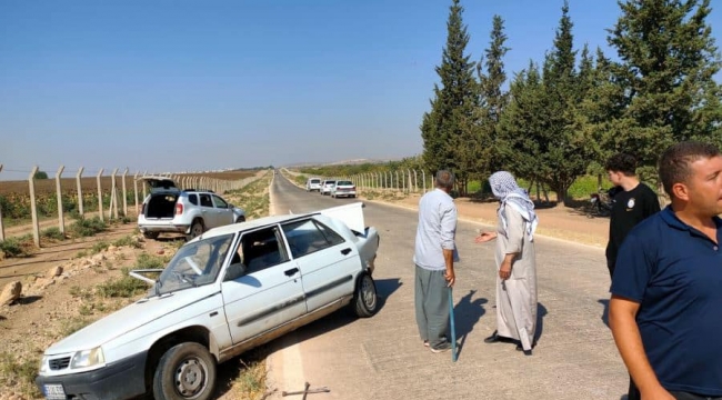 Ceylanpınar'da Trafik Kazası; 4 kişi yaralı