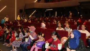 DİJİTAL SİNEMADA ÇOCUKLARA RAFADAN TAYFA İZLETİLDİ