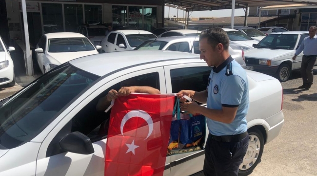 Eyyübiye'de Her Yer Kırmızı Beyaz