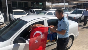 Eyyübiye'de Her Yer Kırmızı Beyaz