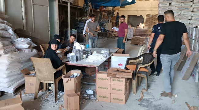 Eyyübiye Zabıtası, Sahte ve Bozuk Ürünleri İmha Etti