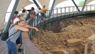 Göbeklitepe her yıl binlerce turisti ağırlıyor