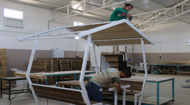 Haliliye Belediyesi Satın Almak Yerine Üretiyor  