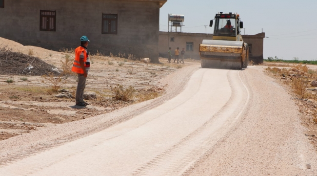 HALİLİYE'DE ASFALT ÖNCESİ ÇALIŞMALAR HIZ KAZANDI