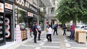 HALİLİYE'DE KAPSAMLI KALDIRIM DENETİMİ: İŞGALE YER YOK