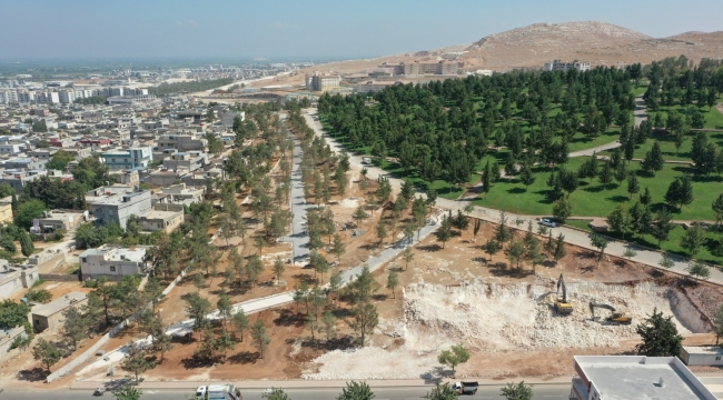 KARABAĞ KARDEŞLİK PARKINDA 2. ETAP ÇALIŞMASI DEVAM EDİYOR