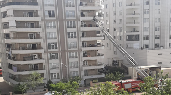 Karaköprü'de korkutan yangın