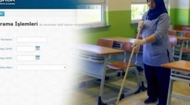 MEB okullara temizlik ve güvenlik görevlisi alımı yapılacak