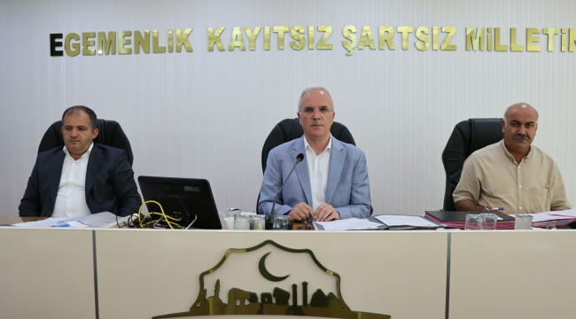 Şanlıurfa Büyükşehir meclisinde önemli maddeler görüşüldü 
