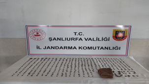 Şanlıurfa'da çok sayıda tarihi eser ele geçirildi