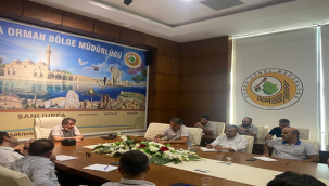 Şanlıurfa'da Orman Kadastro Çalışmaları Değerlendirme Toplantısı Yapıldı
