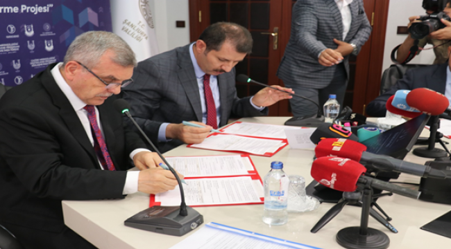 Şanlıurfa'da OSB için imzalar atıldı