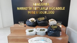 Şanlıurfa"da uyuşturucu operasyonu
