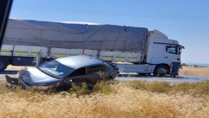 Suruç yolunda kaza!