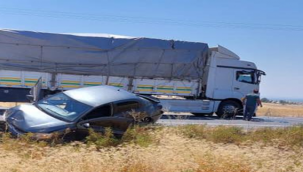 Suruç yolunda kaza!