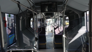 TOPLU TAŞIMADA KULLANILACAK YENİ OTOBÜSLER KENTE GELMEYE BAŞLADI