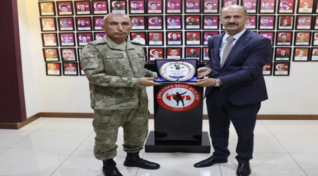 Tuğgeneral Ağbuğa'dan Yavuz'a Veda Ziyareti