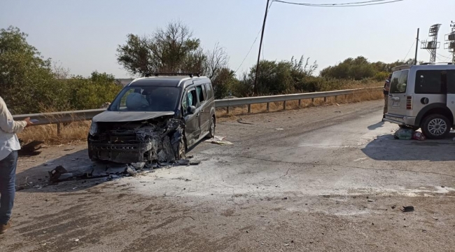 Urfa'da iki araç çarpıştı, 11 yaralı 