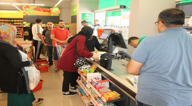 Urfa'da Tarım Kredi Kooperatif marketlerinde indirim yoğunluğu