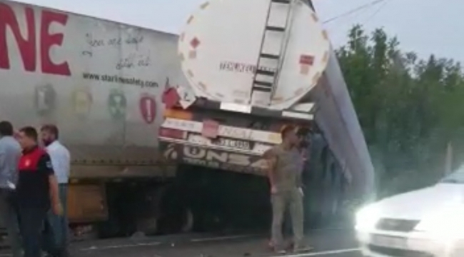 Urfa"da trafik kazası, 2 yaralı