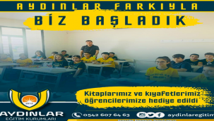 Aydınlar kolejli olmanın farkı!