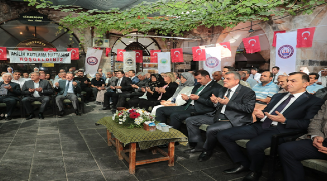 Başkan Beyazgül "Ahilik Kardeşlik Demektir"