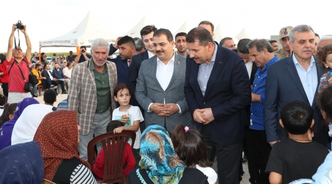 Başkan Canpolat ve Vali Ayhan Haliliye kırsalına çıkarma yaptı