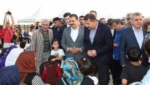 Başkan Canpolat ve Vali Ayhan Haliliye kırsalına çıkarma yaptı